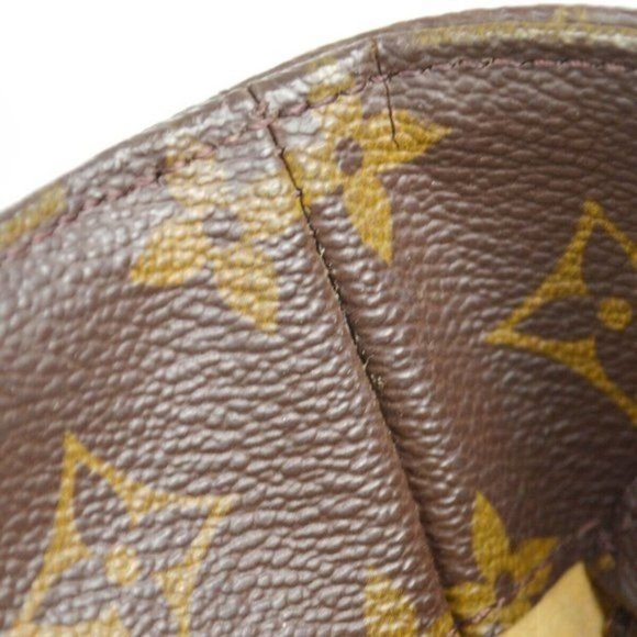 Authentic Louis Vuitton Shoulder Bag Luco Monogram Used LV Handbag Vintage​​ - Picture 10 of 11